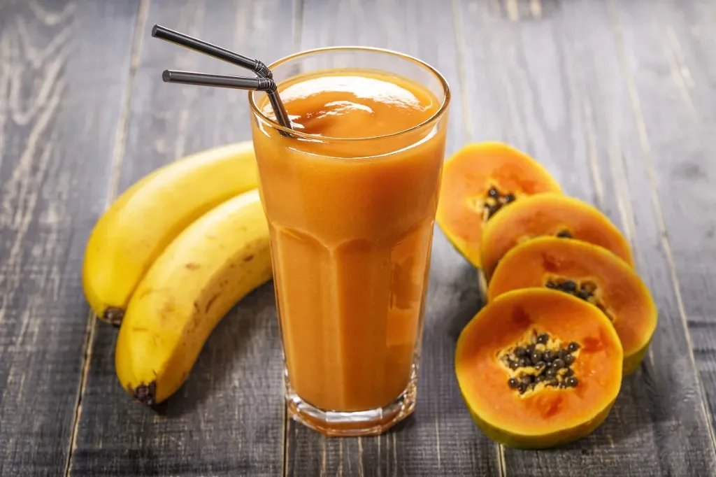 Jugo de papaya